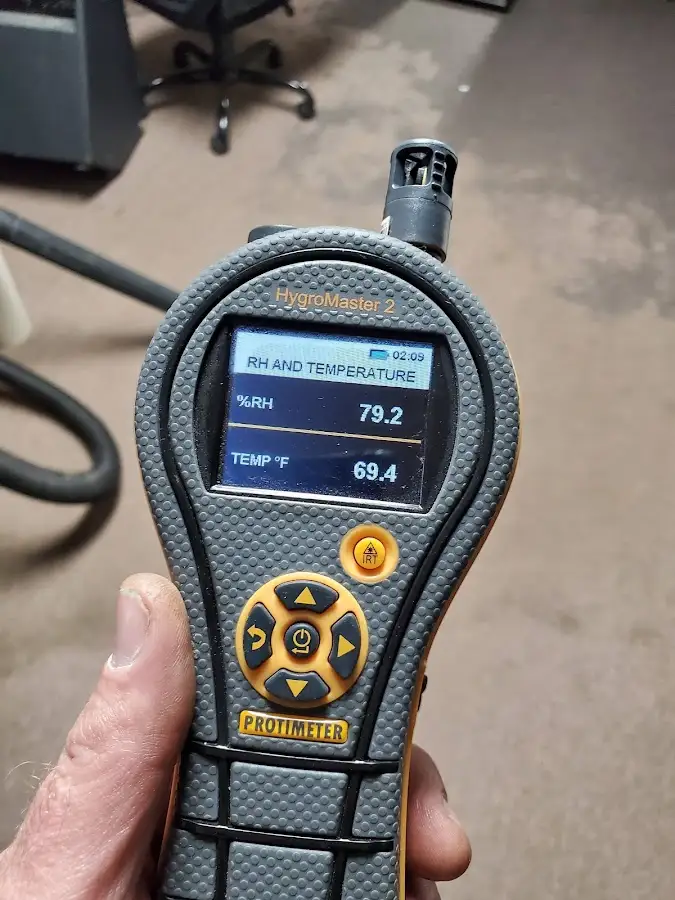 Moisture meter humidity assessment for Fire & Smoke Damage Restoration in Elkton